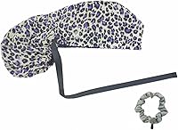 Vista 13 de Gorra médica con interior sedoso, gorro de algodón con banda para el sudor y botones, cola de caballo ajustable