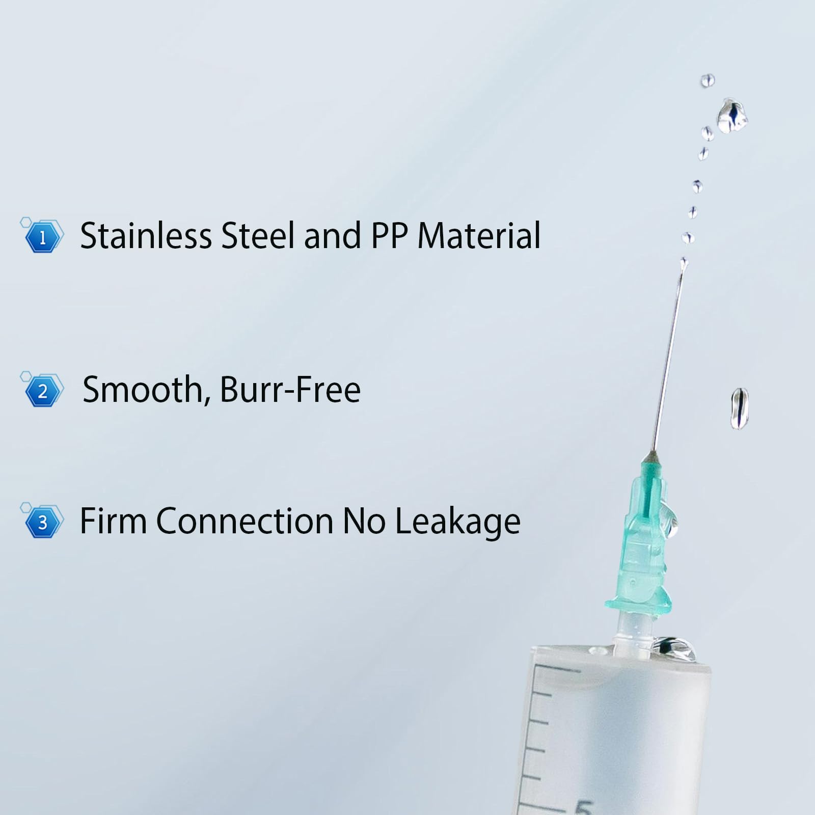 100 PCS 27g 5/8 in Luer Lock Lab Accessories,Individually Packaged — Amazon image 3