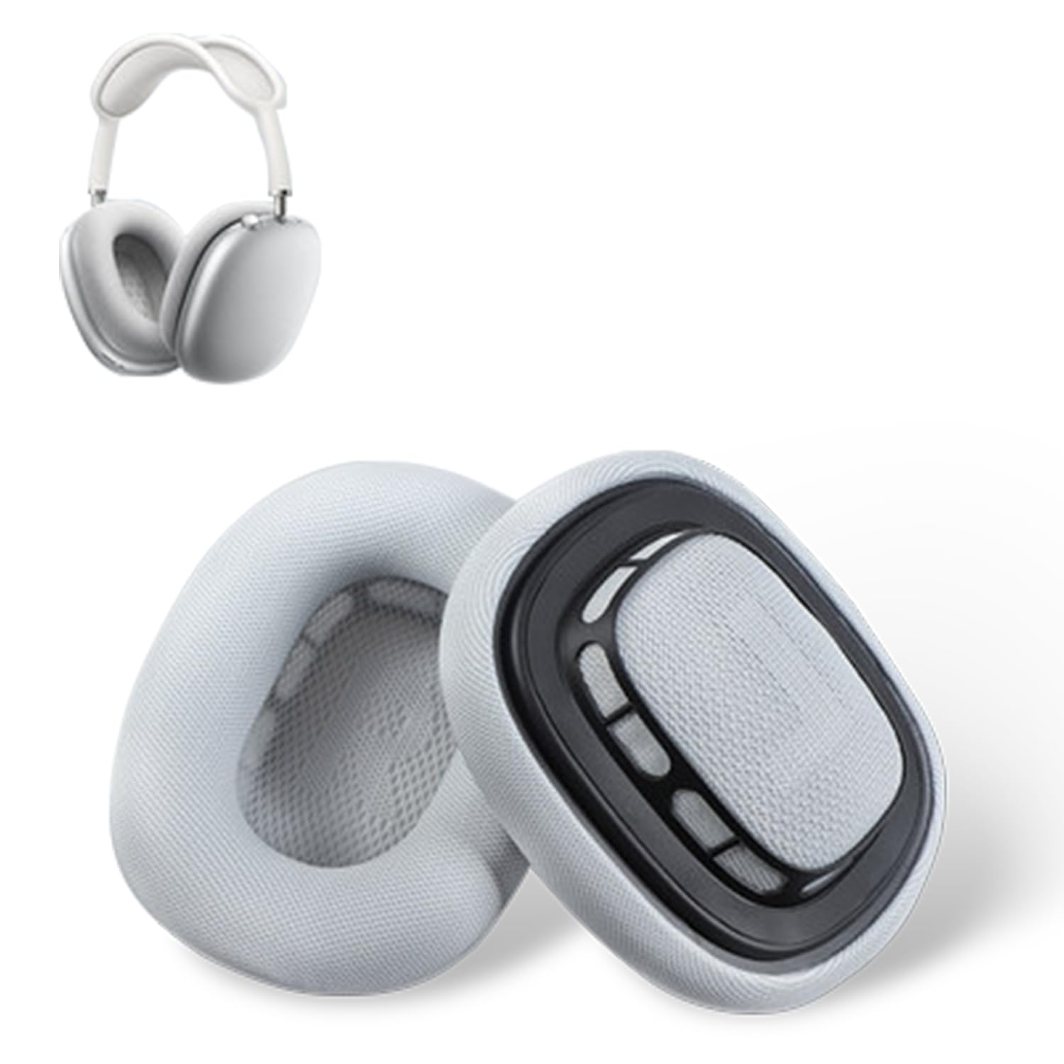 Amazon | 【2個セット】AirPods Max 交換用イヤーパッド イヤーパッド