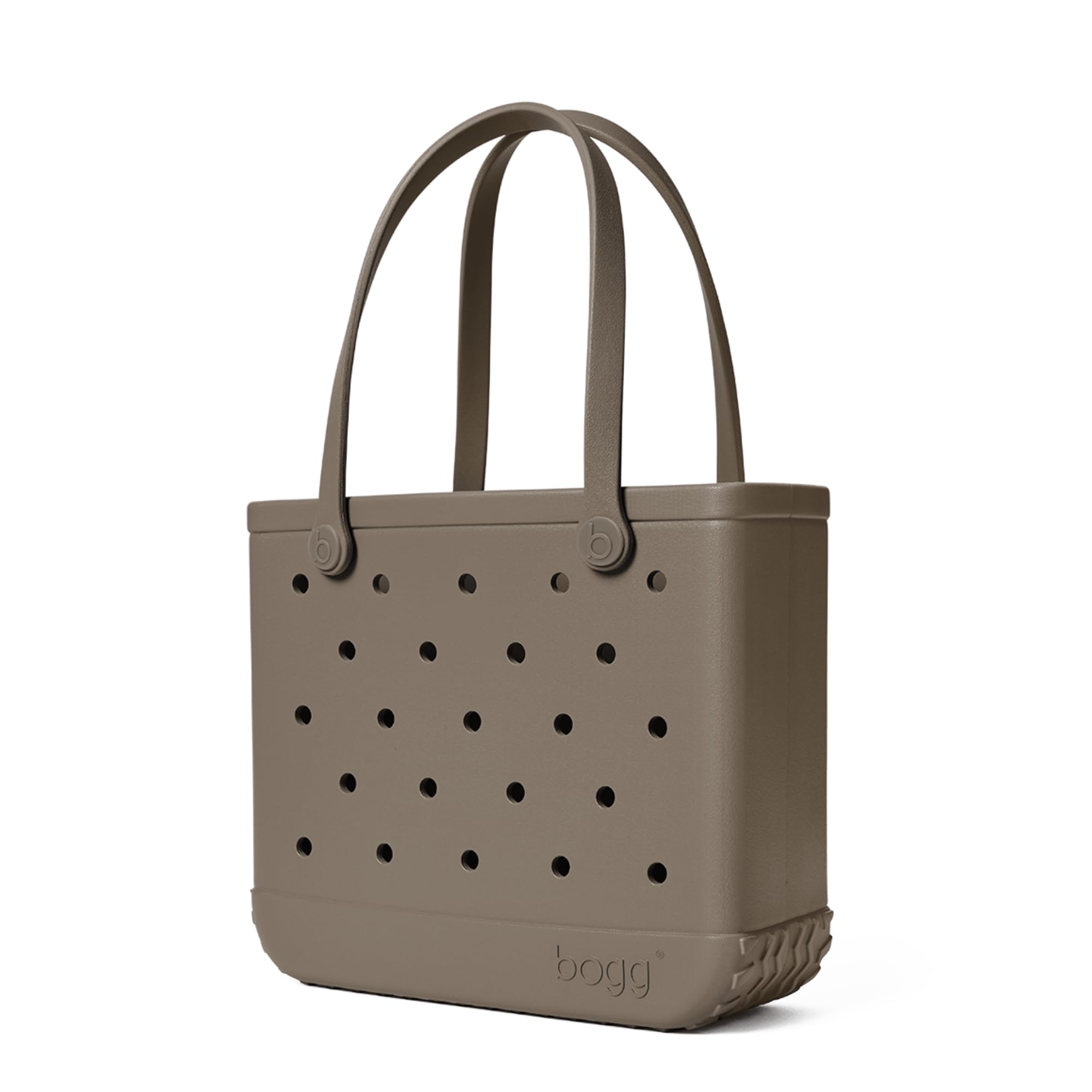 BOGG BAG Medium Tote – 15” x 12.5” x 5” – Durable, Washable, Tip-proof – Beach, Pool, Boat, Work, Sports (Driftwood)