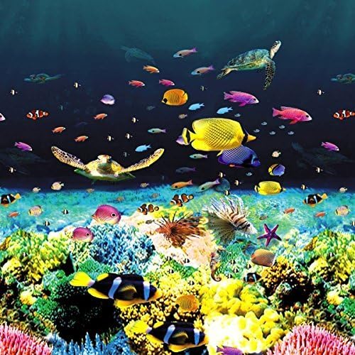 Great Barrier Reef - HD 18 ft Overlap Pool Liner - Above Ground Pool Liners, Quality Pool Products (18' round)