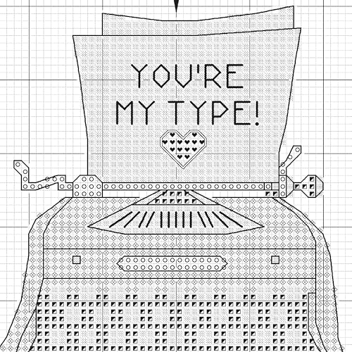 Image of Dimensions 72-70485 My Type Counted Cross Stitch Kit for Beginners, 6 inch Diameter, 14 Cnt. Aida, 5 Pieces