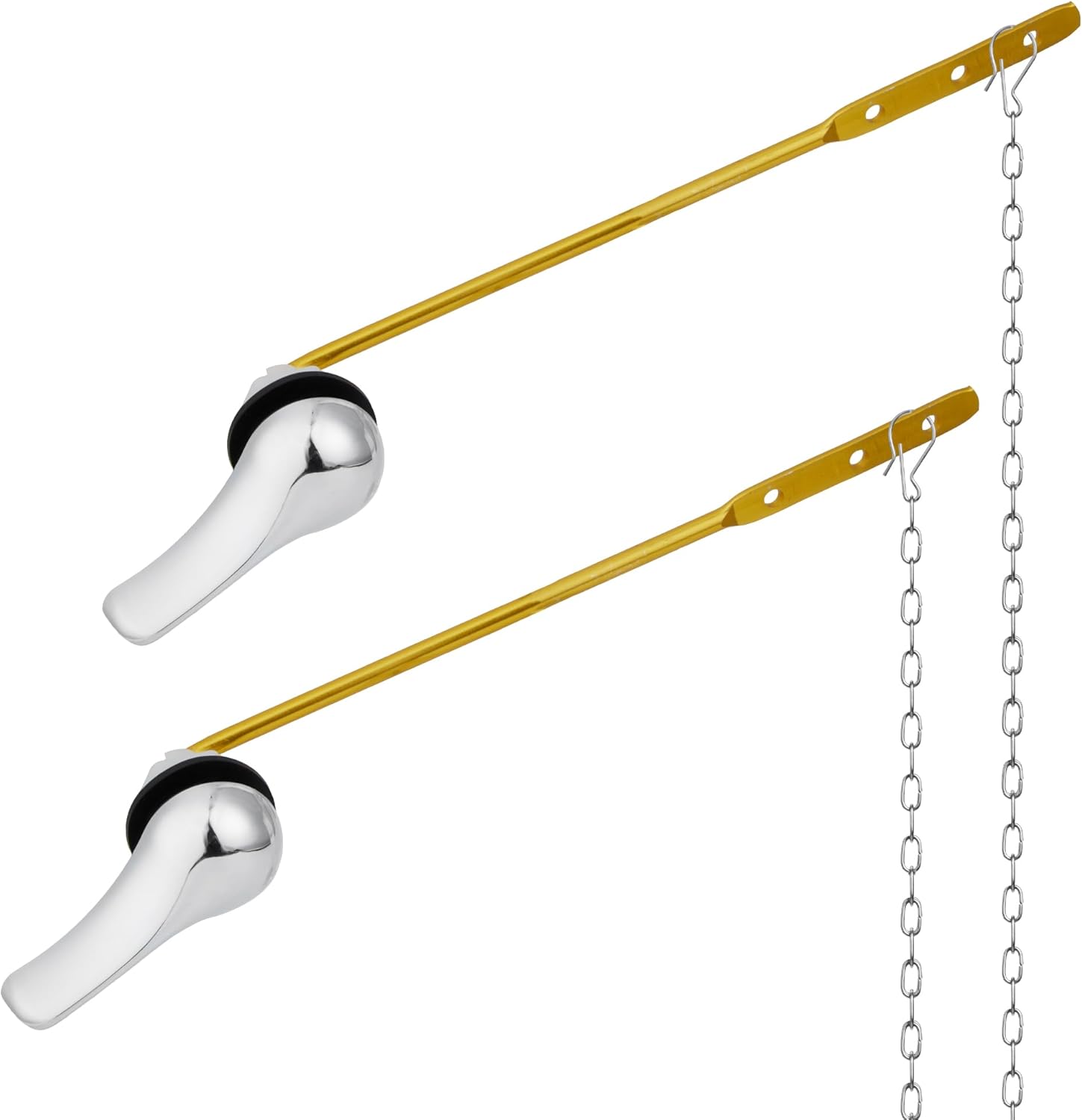 Alldrmtrue Front Mount Toilet Handle Replacement Kit 2 Pack