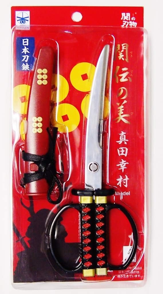 Amazon.co.jp: NIKKEN 日本刀はさみ 真田幸村モデル | SW-30S: ホビー
