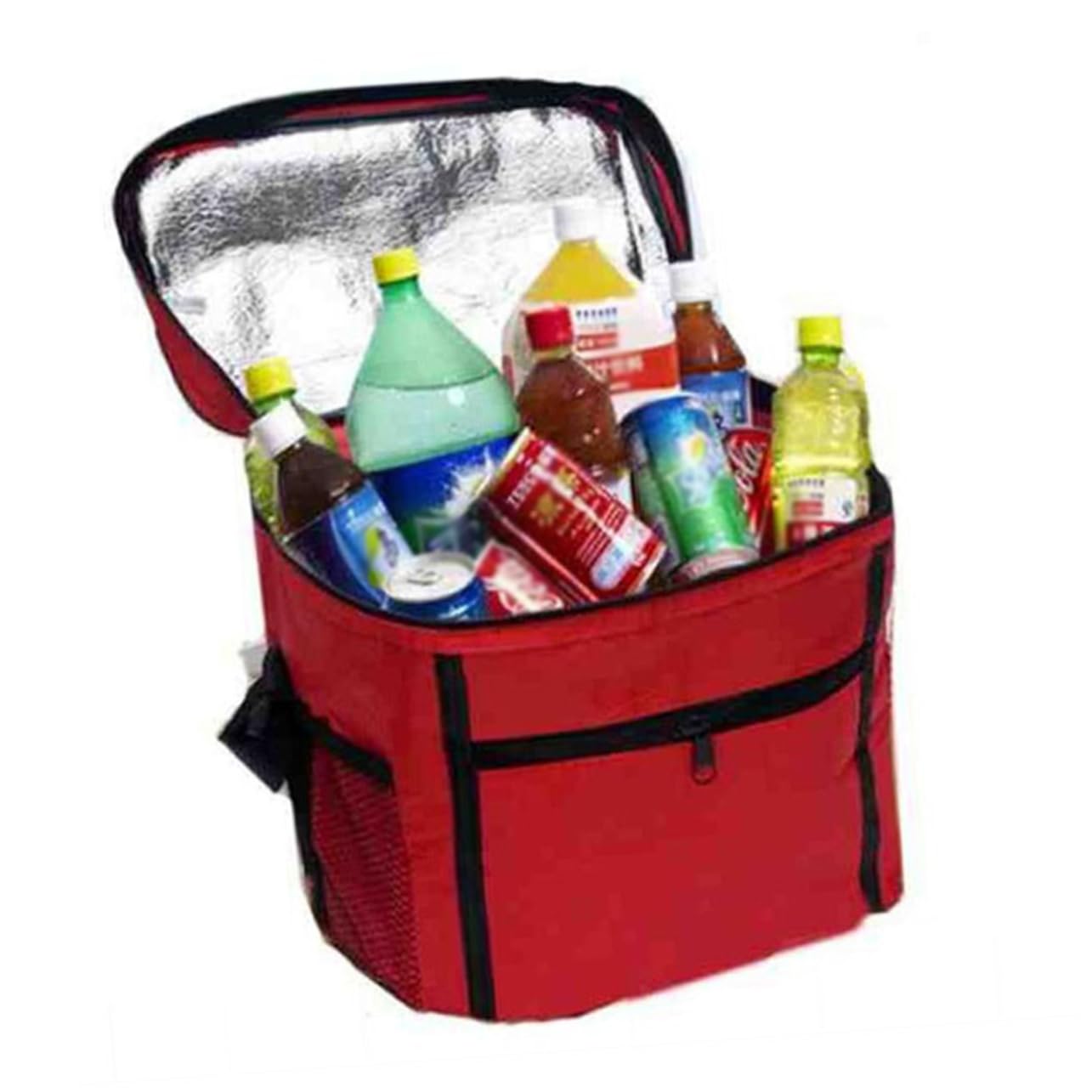 1 confezione da 1 borsa per la spesa, borsa per il pranzo, pieghevole, per la spesa, termica, per alimenti, isolata, per alimenti caldi e freddi, borsa da picnic, borsa da picnic, borsa da picnic, c