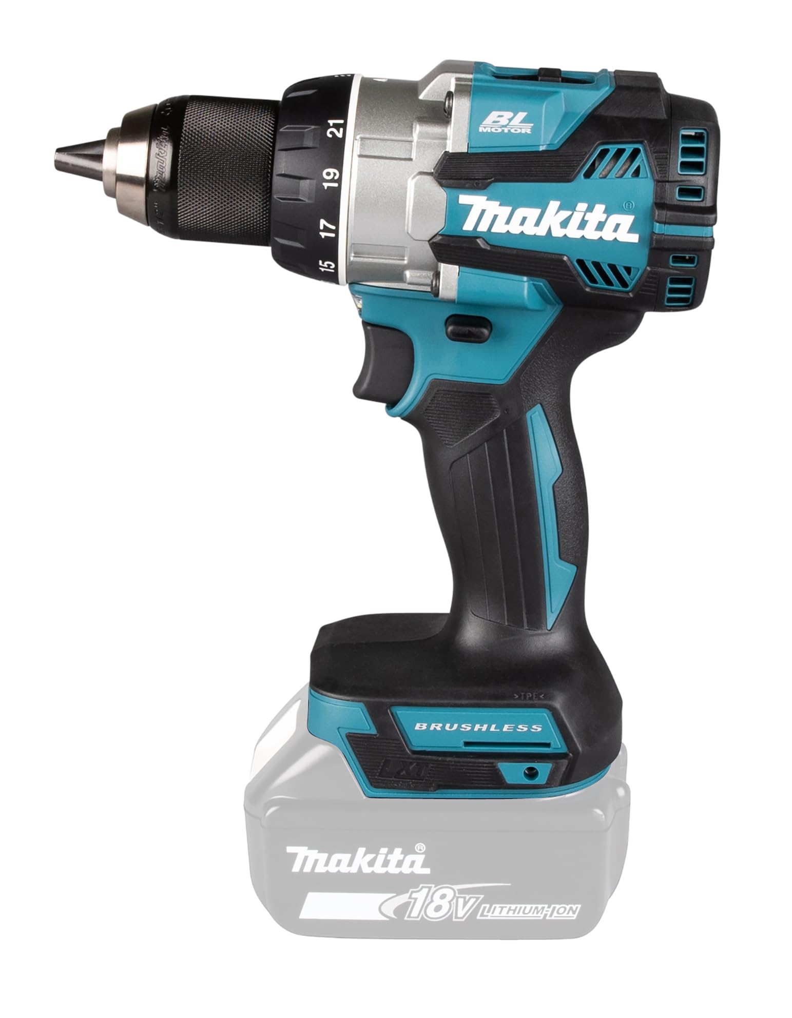 Makita DDF489Z 18V Li-Ion LXT Brushless 13mm Trapano avvitatore - Batterie e caricabatterie non inclusi