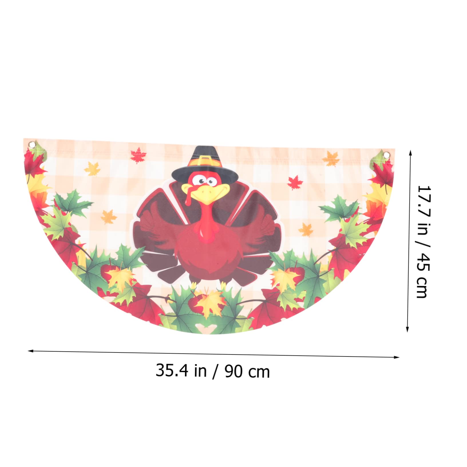 TOYANDONA 5 Sätze Herbst Gartenflaggen Dekoflaggen Für Außenbereich Für Terrasse Und Garten Hochwertige Polyester Flags Für Erntedankfest Dekoration 2 Stück * 5
