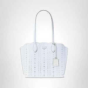 kate spade new york Suite Crossgrain Leather Large Open Tote Bag