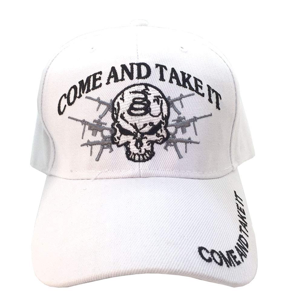 AborenCo Come and Take It | 2nd Amendment | M-16 Gun Rifle | 3D Embroidery Baseball Hat Cap