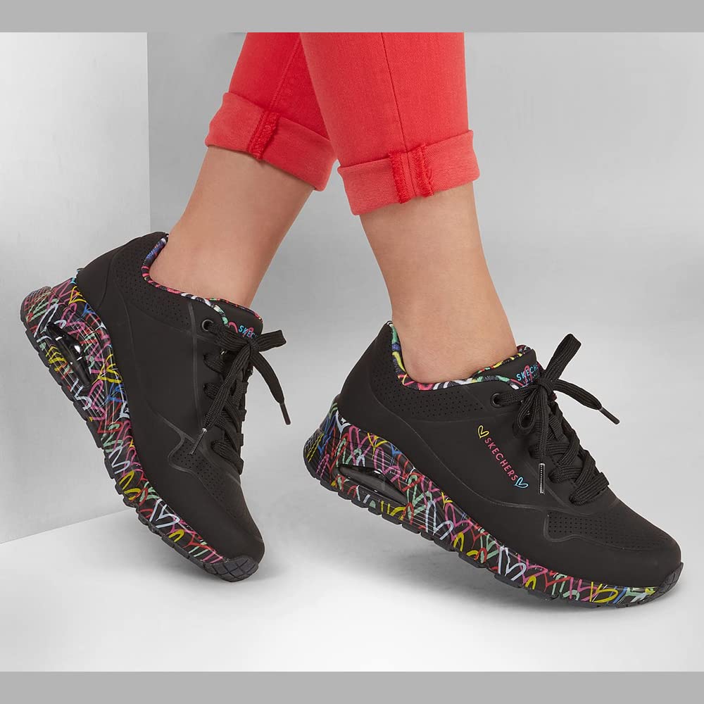 Skechers Uno - Night Shades, Scarpe da Ginnastica Donna