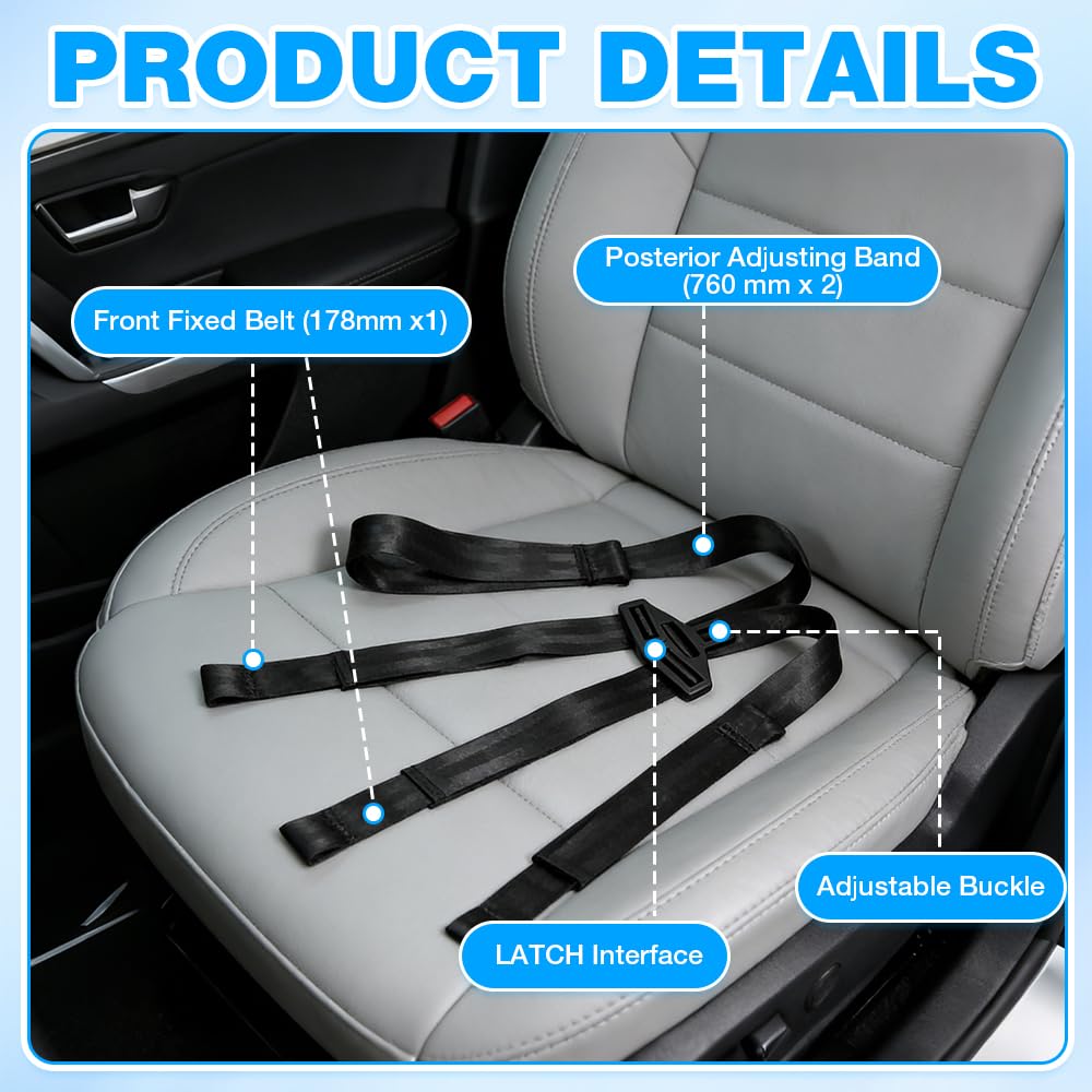 1S 0 F1× Support de siège enfant, accessoire universel pour voitures, SUV et monospaces