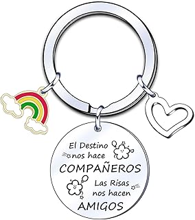 ZYMGUO Regalos Colegas Llaveros Regalos Para Amigas Regalos Despedida Regalos Empresa Navidad Regalo Compañera Trabajo Reg...