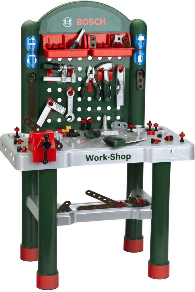 Theo Klein Small Bosch Work-Shop 82-Piece