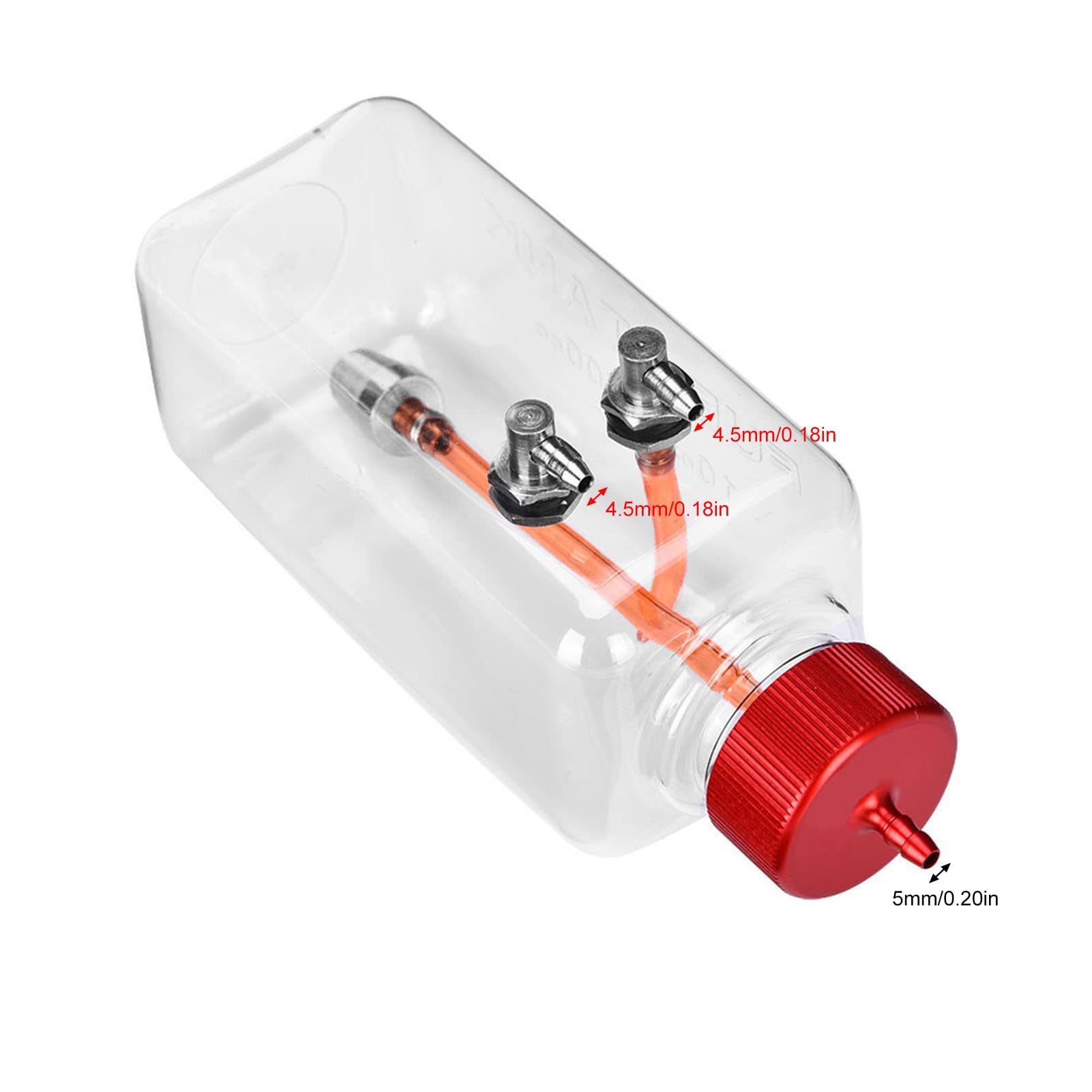 Itonash Rc Fuel Tank, Remote Control Model Transparent Fuel Tank - Image 3