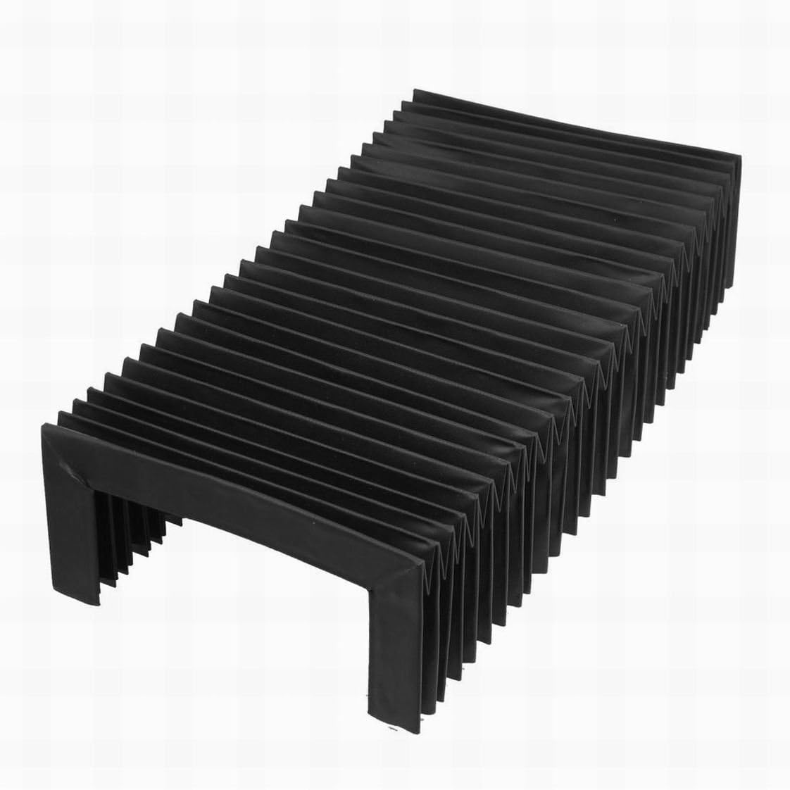 Houseuse Black 800mm x 160mm x75mm Flexible Accordion Dust Cover for Machine Amazon.co.uk