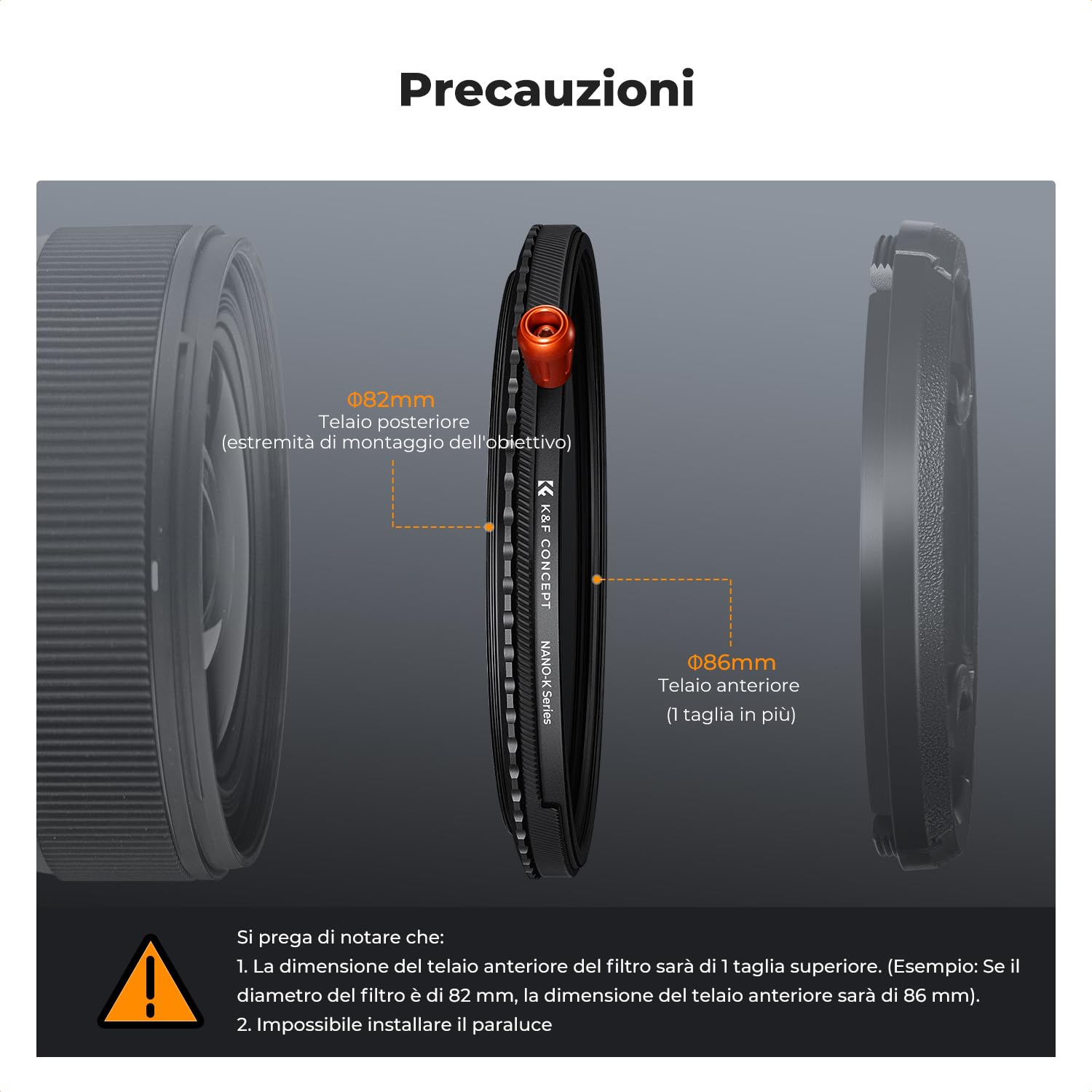 K&F CONCEPT 77mm Nano-Xcel Filtro 3 En 1 Funzione Black Mist 1/4 & Variabile ND2-32 & CPL con Un Panno di Pulizia per Obiettivo Fotocamera, Filtro in Vetro Ottico con 28 Strati Nano Rivestimento