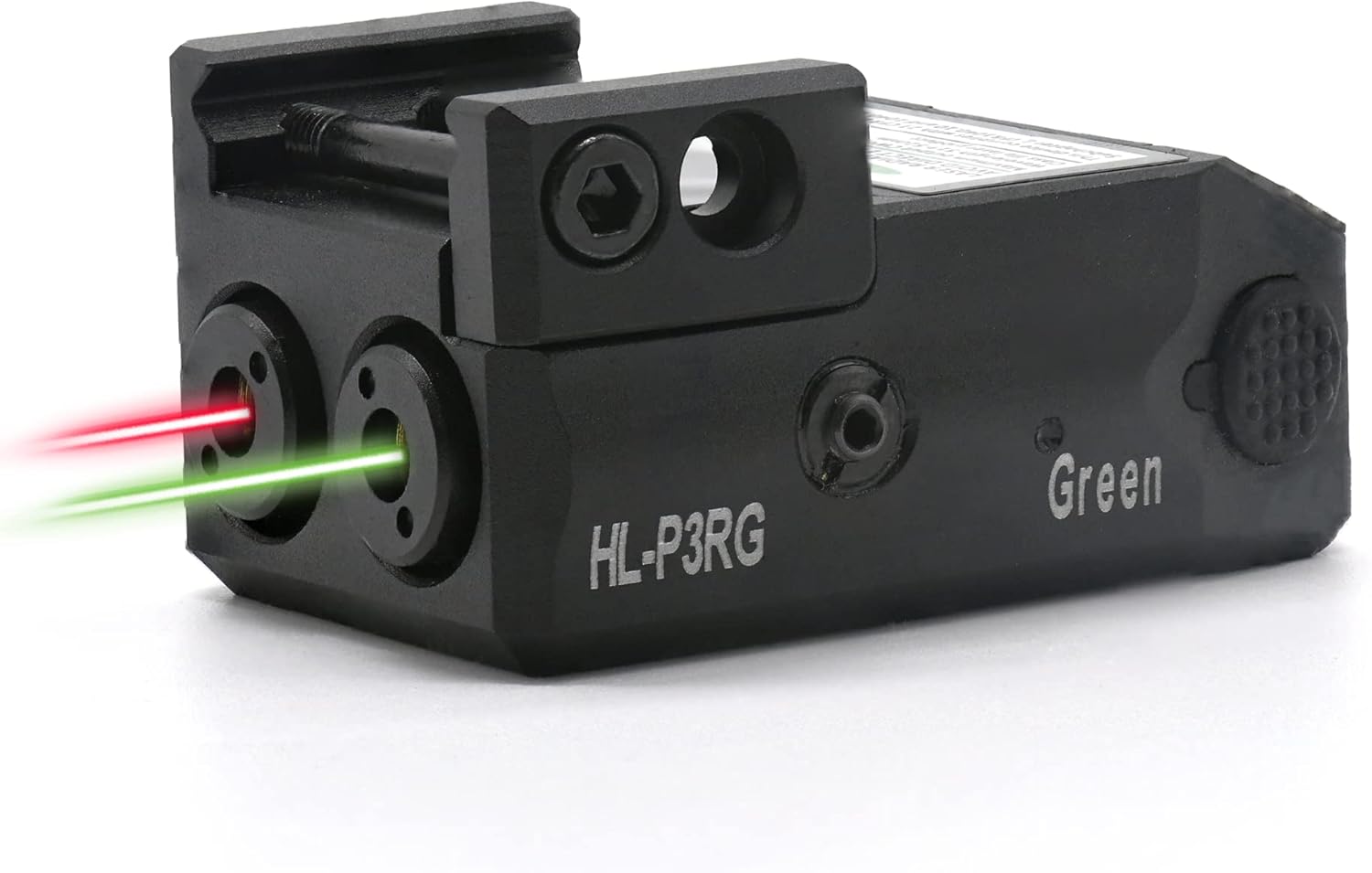 HiLight Tactical Performance Series Dual Laser Blue, Green, Purple, Red - Rechargeable - Hard Anodized Aluminum - Handheld/Rail Mount Light & Dual Laser Class of IIIR, <5mW
