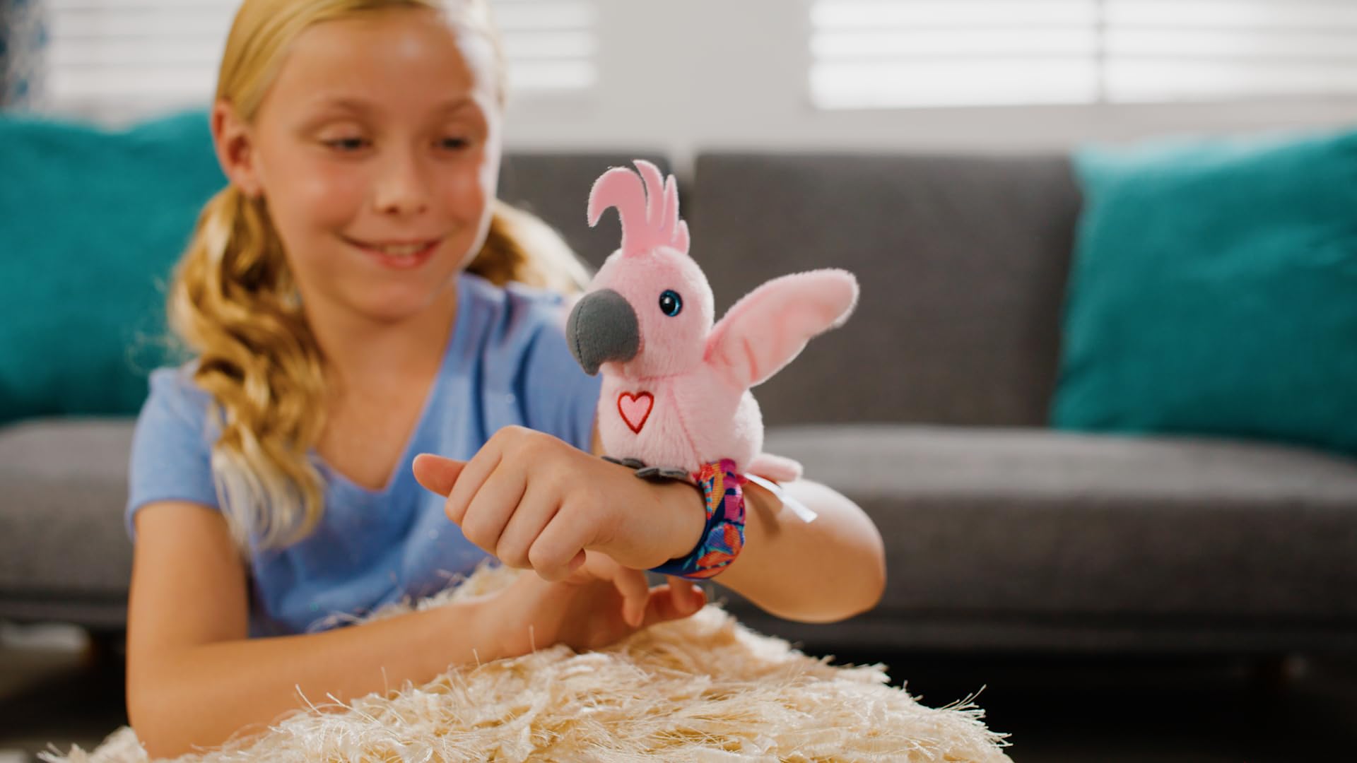 Uccello Peluche Interattivo Ricaricabile con Musica e Suoni per Bambini 18+ Mesi