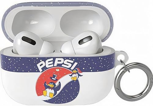 Casely Funda compatible con AirPods Pro Fiesta de pingüinos Funda Pepsi Wonderland AirPods