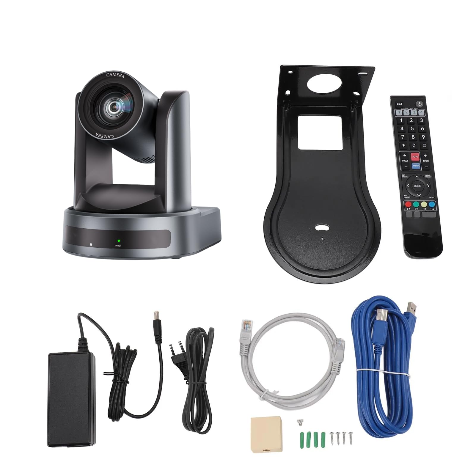 1080P SDI PTZ Camera, AI Auto-Tracking, 10/20x Optical Zoom (NDI|HX3) LAN USB3.0 HDMI PTZ Camera for Church Services Worship Education (JS510USH)-picture-18