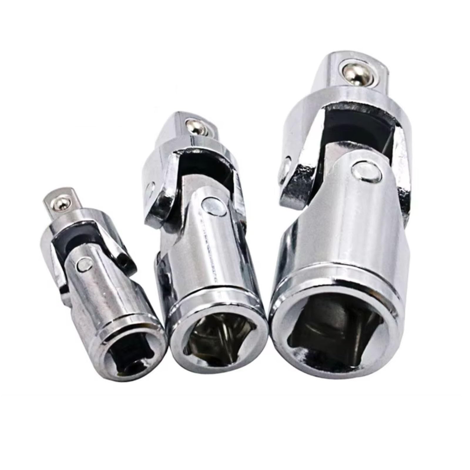 Adaptador Enchufe Oscilante Impacto Aire para Automóvil Llave Vaso para Bujía Junta Giratoria Herramienta Manual 1/2 3/8 1/4 Pulgadas Juego de Llave para Bujías