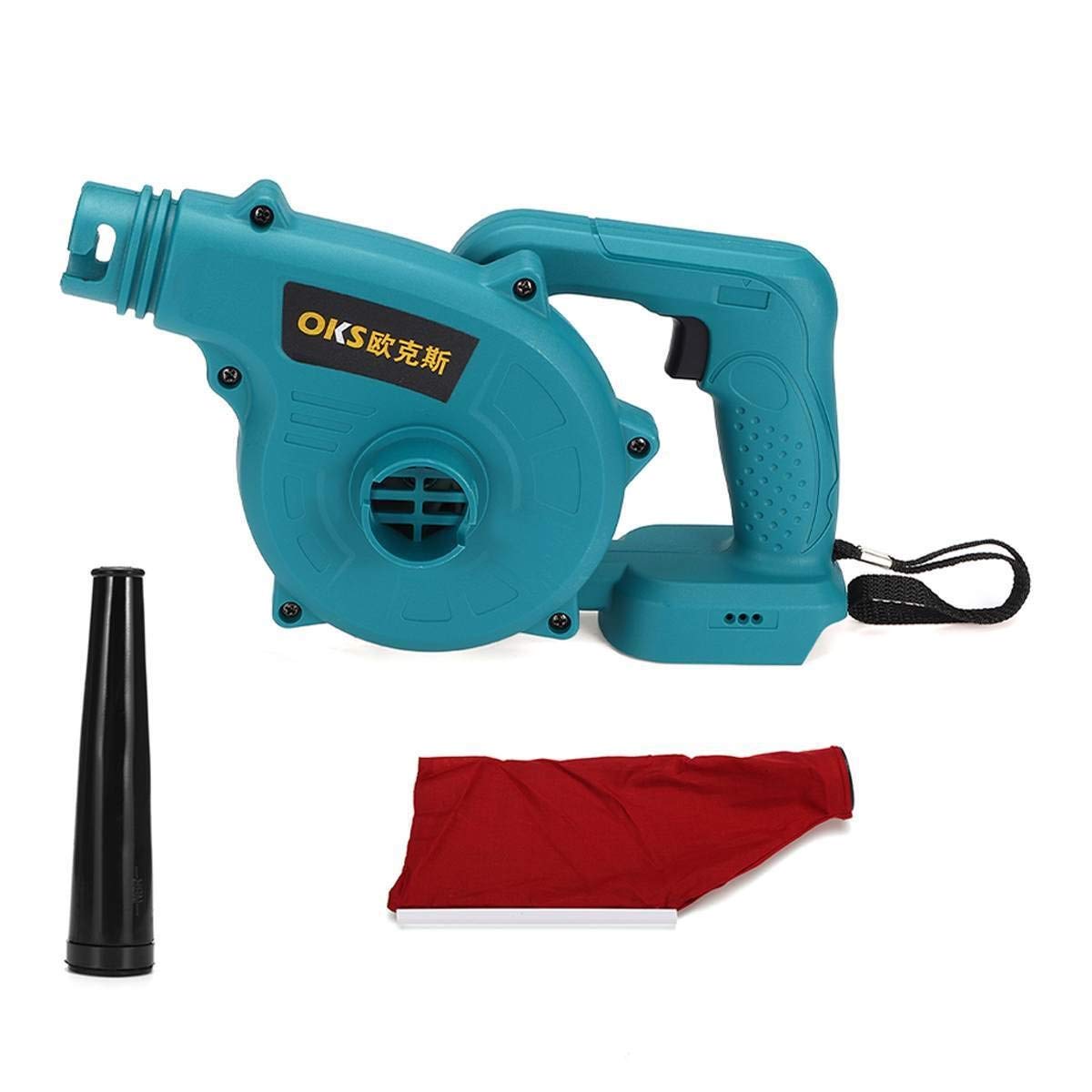 Soffiatore Cordless Elettrico del Ventilatore di Aria di aspirazione & palmare Foglia Computer collettore di polveri Cleaner Power Tool