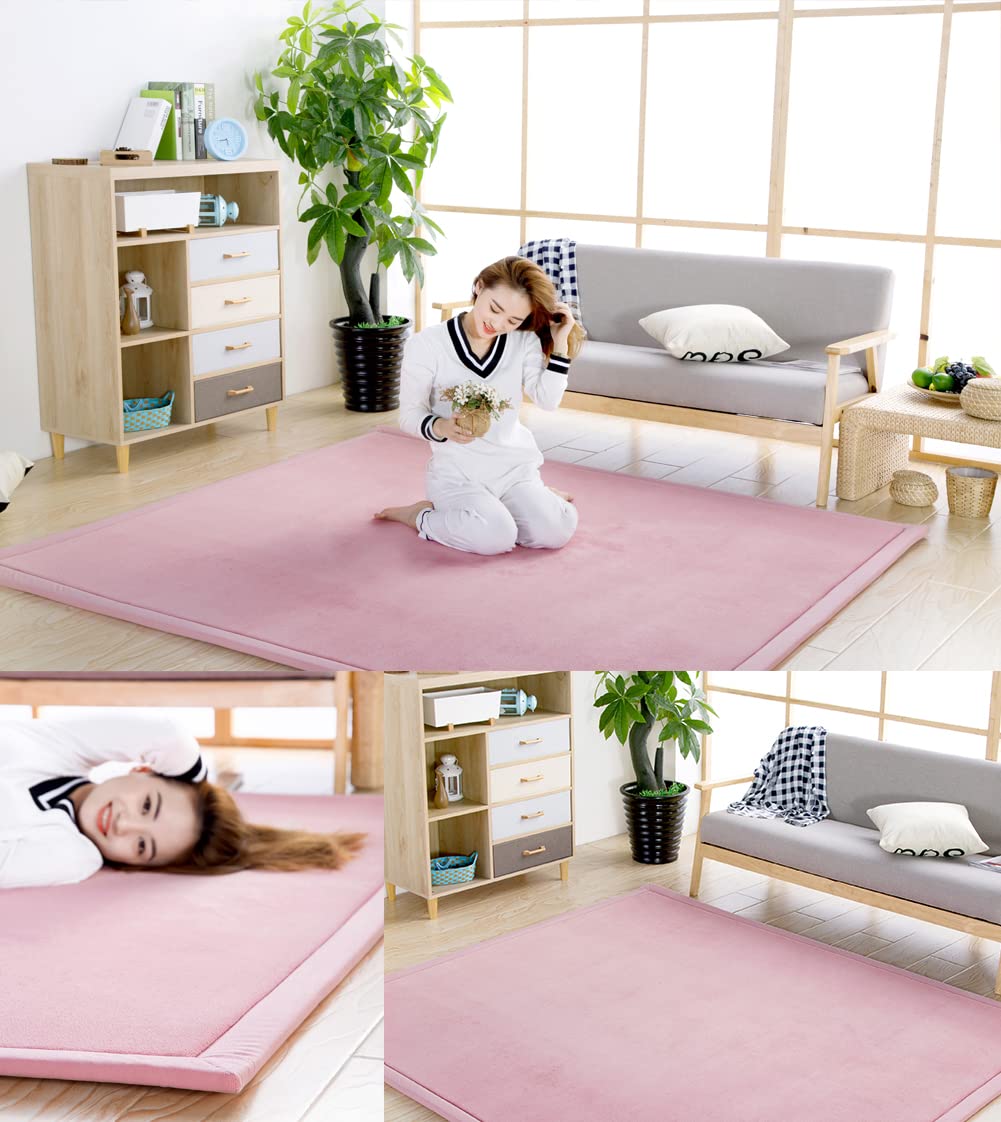 Tappeto Neonato 160x120cm Con Memory Foam - Morbido, Antiscivolo Per Gattonare E Giocare