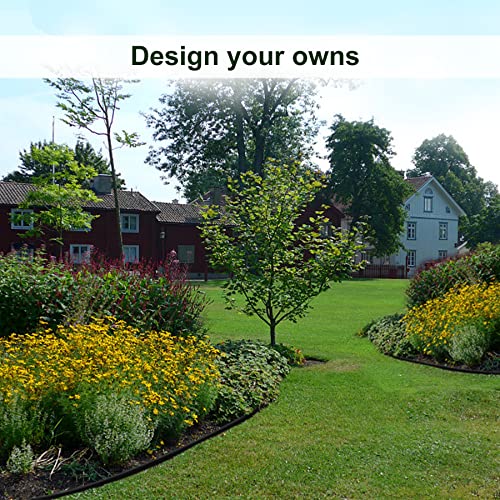 Bordature da giardino,YAOBULESEA Spessore 2,2mm PE...