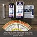ON4HOME 16-in-1 Water Test Strips HIGH Fidelity Water Quality Test ■ 60 Seconds Testing to Detect Hardness, Lead, Ph, Fluoride, Mercury, Copper, Nitrates, Nitrites, Alkalinity, Aluminum and More