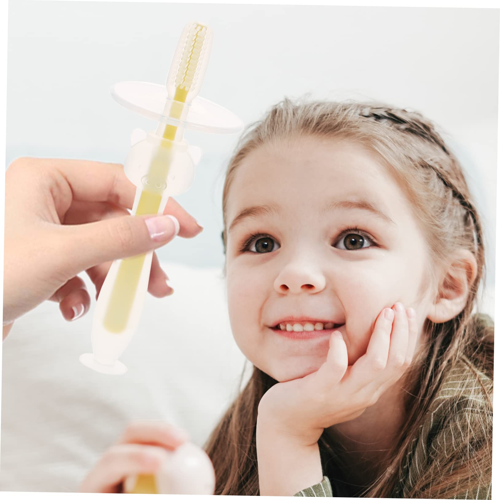 Baluue 16stücke Zahnbürsten Für Mädchen Und Kleinkinder Mit Saugnapf Weiche Ergonomische Bürsten Für Sanftes Zähneputzen Und Gute Gewohnheiten Für Tägliche Anwendung