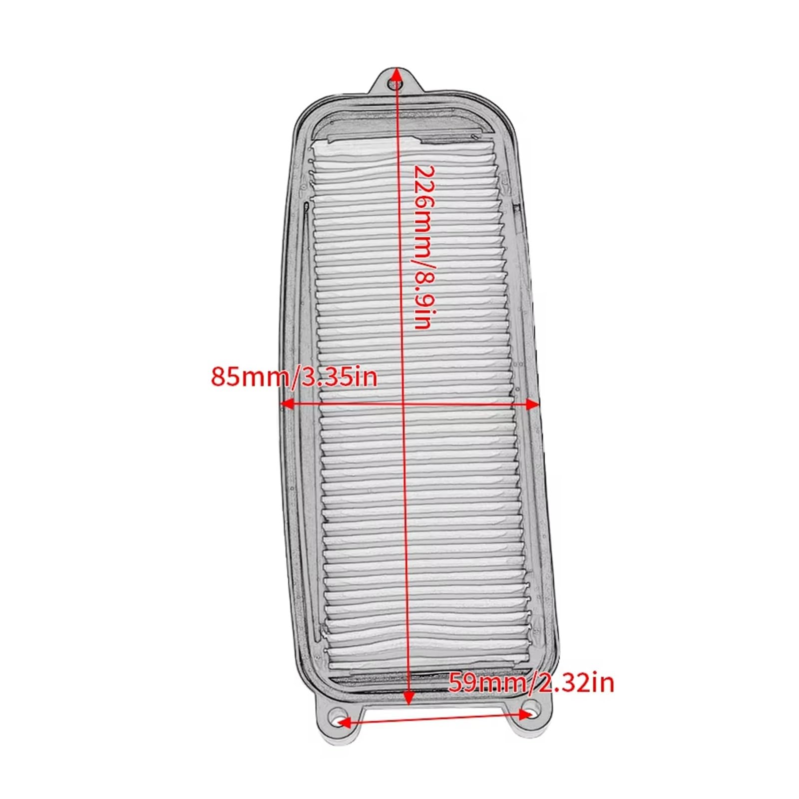 Motorrad Luftfilter Für Hyosung Für GV125 Für GV250 Aquila FI/Ei Motorrad Luftfilter 13780HR8400 13780HG5104 13780SG5100 13780SG5100SVC