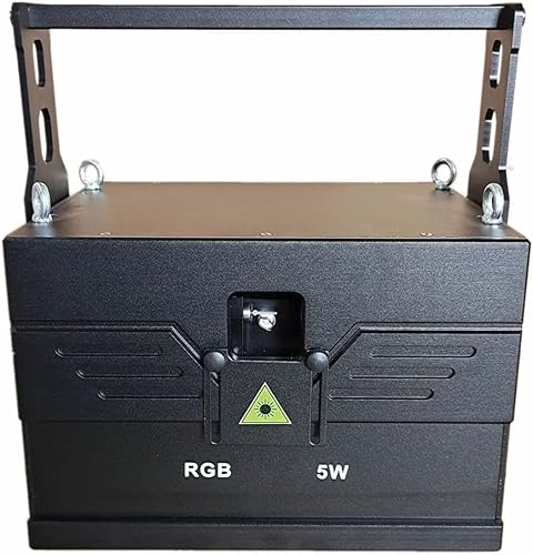 JUNMAN Luz de efecto de escenario de animación a todo color de 5 W RGB Luces de haz de escenario de discoteca DJ para fiesta boda evento iluminación