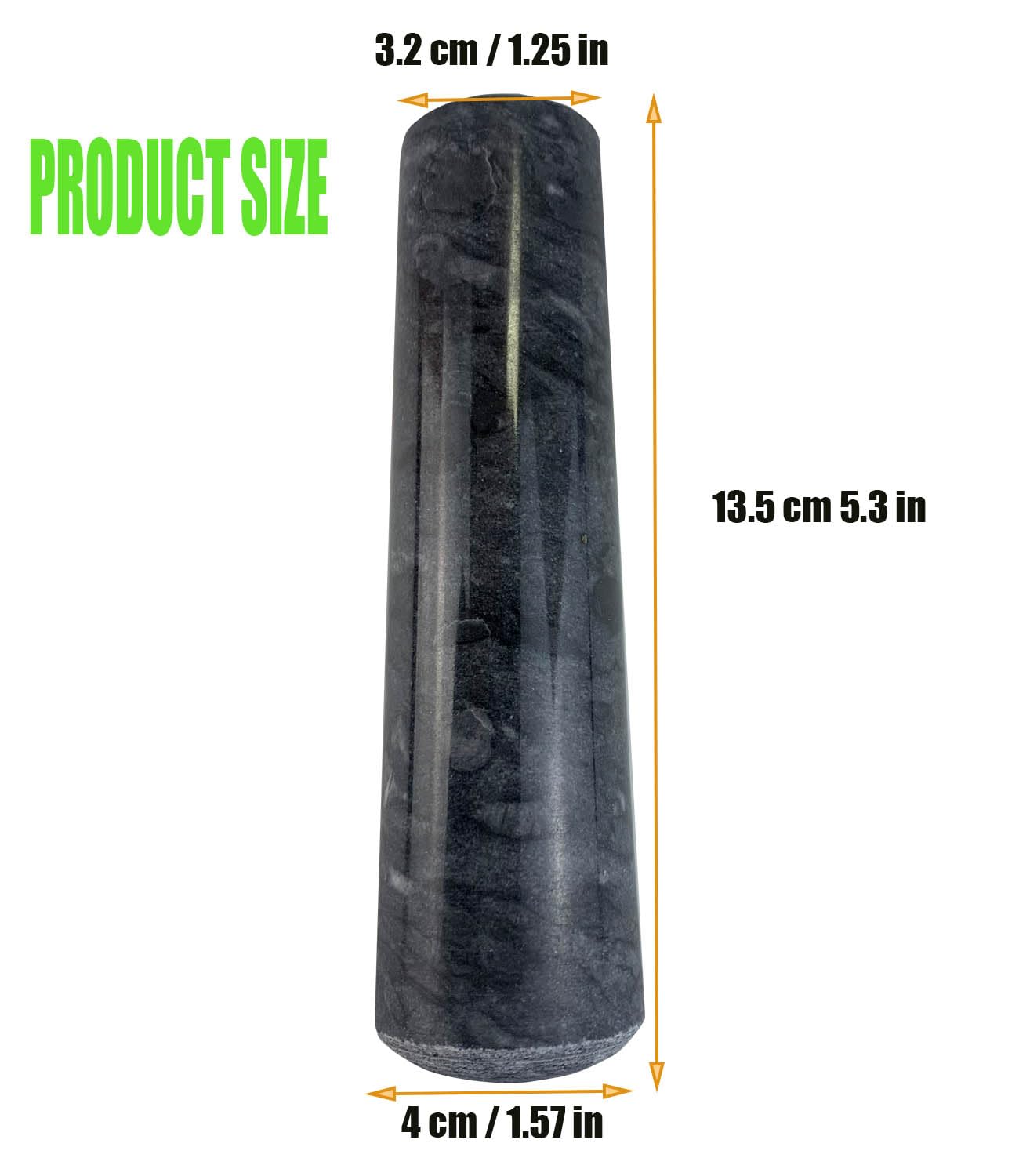 Marble Replacement Pestle only? (Only Pestle [Mortar is not Included]), Granite Pestle Replacement Polished Black