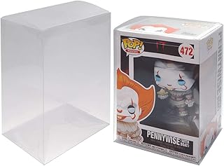 Viturio Pop Protector Case Compatible with 4 Inch Funko Pop Vinyl Figures, (20 Pack) Clear Plastic Box for Figurine Storage