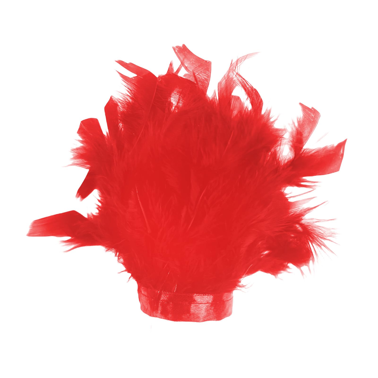 MICFENY Adjustable Feathered Wrist Cuffs Sleeves Soft Decorative Arm Covers for Dance Costume Props For Festival