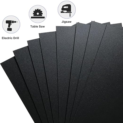 Pack de 2 Láminas de Plástico ABS Negro 20.32x30.48cm 3mm miniatura 3
