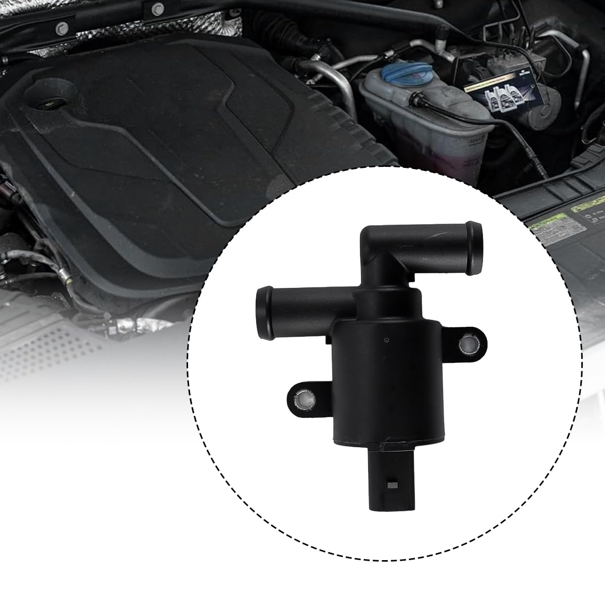 Válvula solenoide de control de calefacción HVAC para Audi A3, A4, A5, A6, A7, A8, Q3, Q5, Q7, Q8, S3, S6, S7, S8, RS7 TT, 4H0121671D