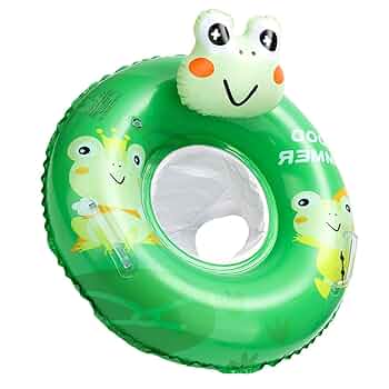 Amazon | 赤ちゃん水泳フロート ハンドル付き 子供用 水泳リング