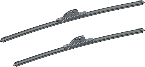 SAFELITE Paquete de 2 limpiaparabrisas de 22 y 20 pulgadas de repuesto automotriz para Toyota, Ford, Jeep, Chevrolet, modelos años (SBB2220)