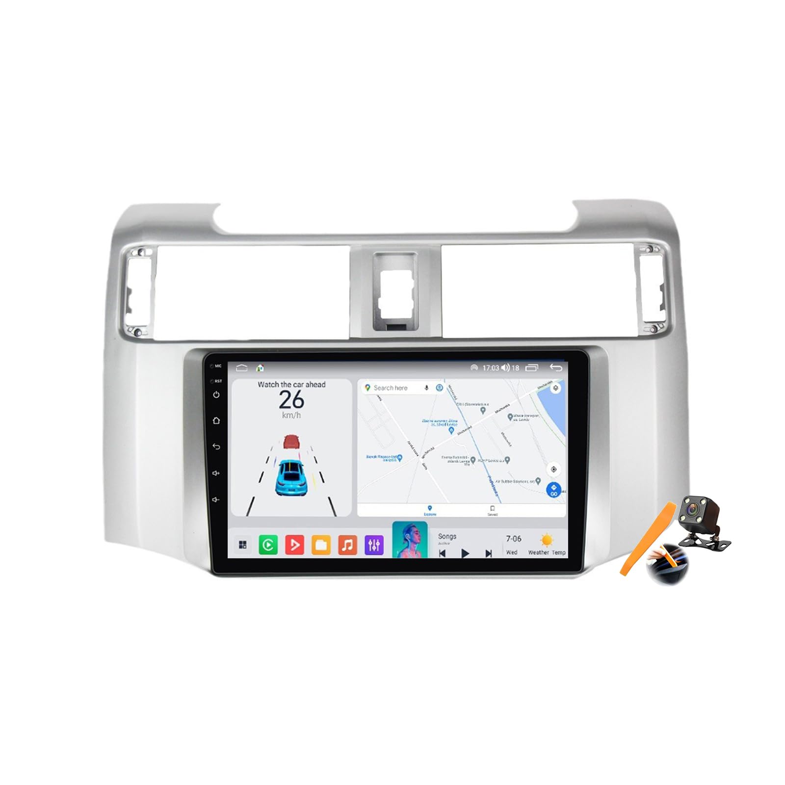 Remplacement Autoradio 4Runner 2009-2017 Tactile GPS Multimédia Android - 8