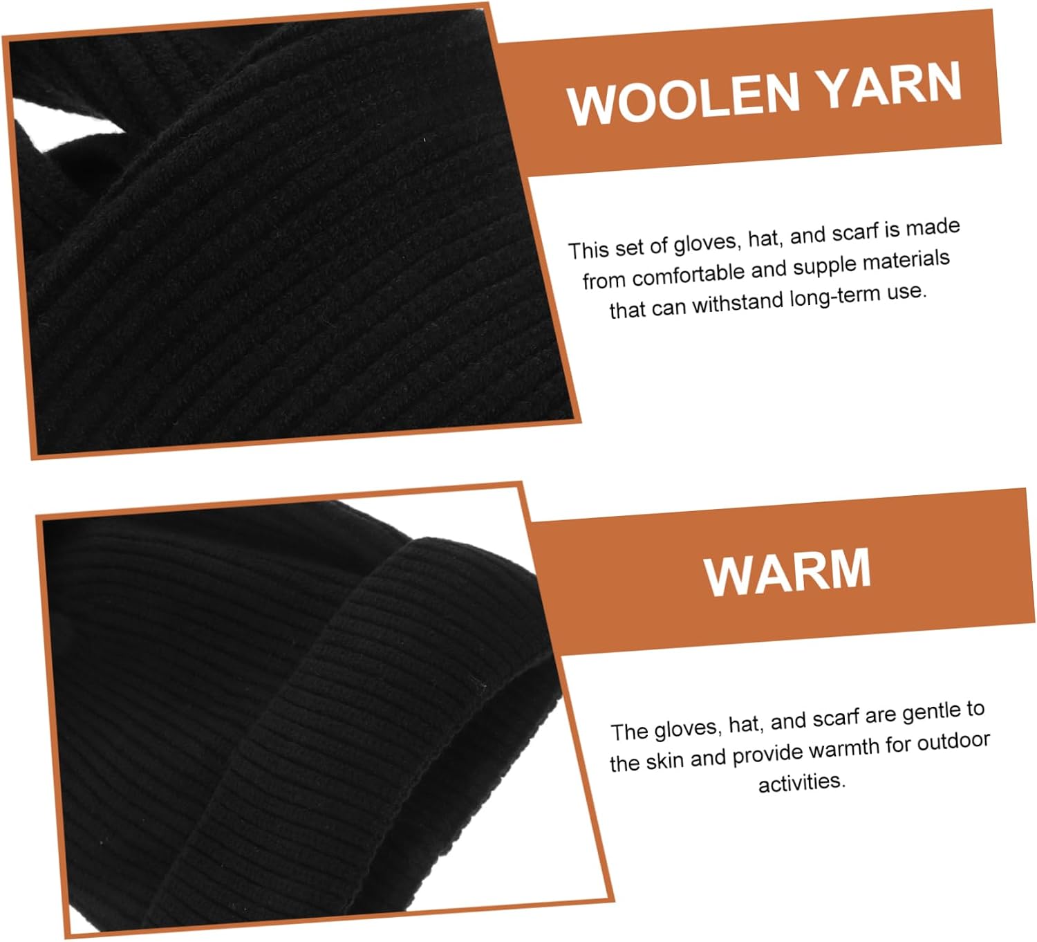 Hat Scarf Warm Gloves Hat for Women Scarf for Women Warm Beanie Gloves Winter