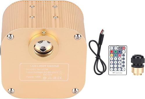 Fibre Optique Led Moteur De Lumiere 16w Rgbw Ciel Etoilant Clignotant Pour Home 