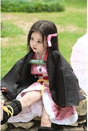 Miniatura 4 de Disfraz de cosplay de anime Shinobu Cosplay Nezuko Cosplay para niños y niñas