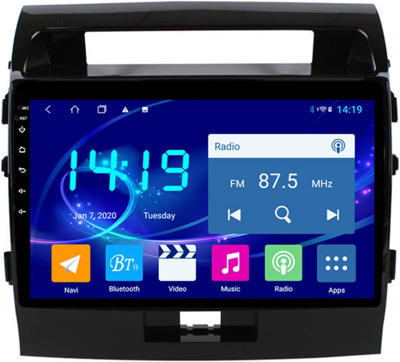 送料無料限定セール中 トヨタランドクルーザー2007 2012用android8 Os9インチカーラジオgpsナビゲーターはミラーリンクbluetoothswcwifiマルチメディアプレーヤーをサポート