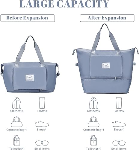 Miniatura 6 de Petallush Bolsa deportiva plegable Azul