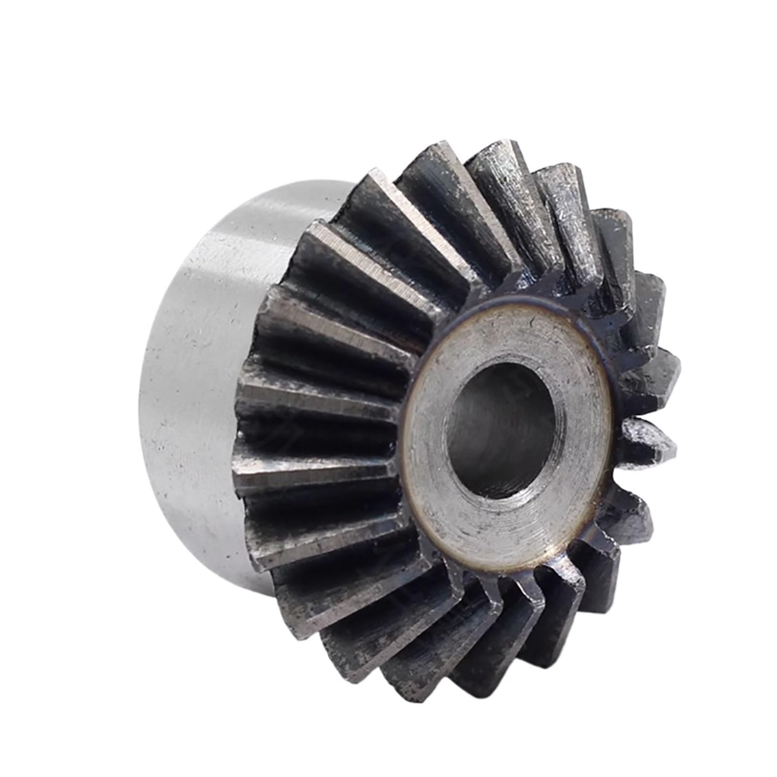 Bevel Gear Pinion Hardware Mechanical 1pcs 15-40 Tooth Bevel Gear 1:1 1.5/2 Module Mechanical Power Transmission Gear Process Hole(1.5M 28Teeth)