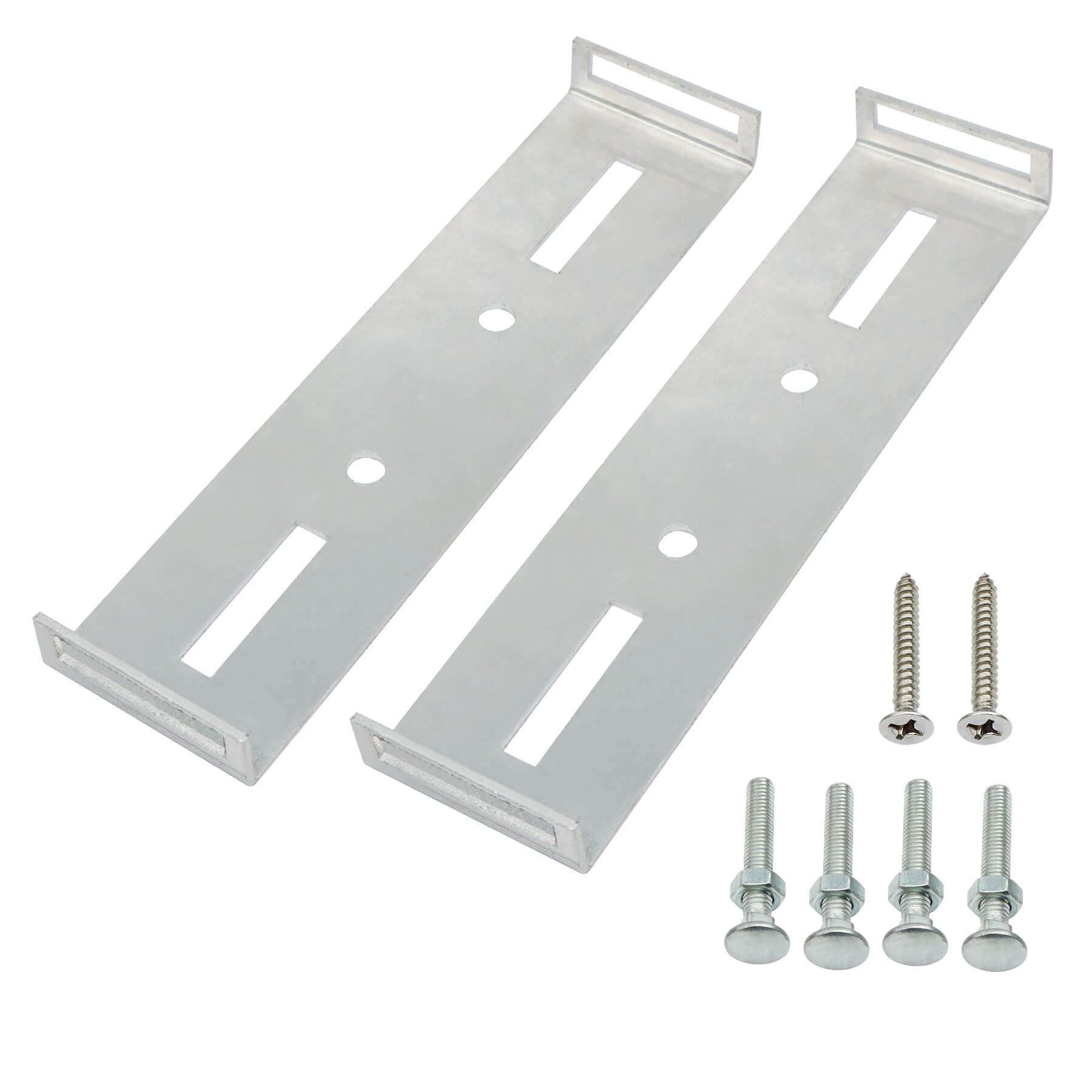 Aiwaiufu 2 Pack Metal Mailbox Mounting Bracket, Iron