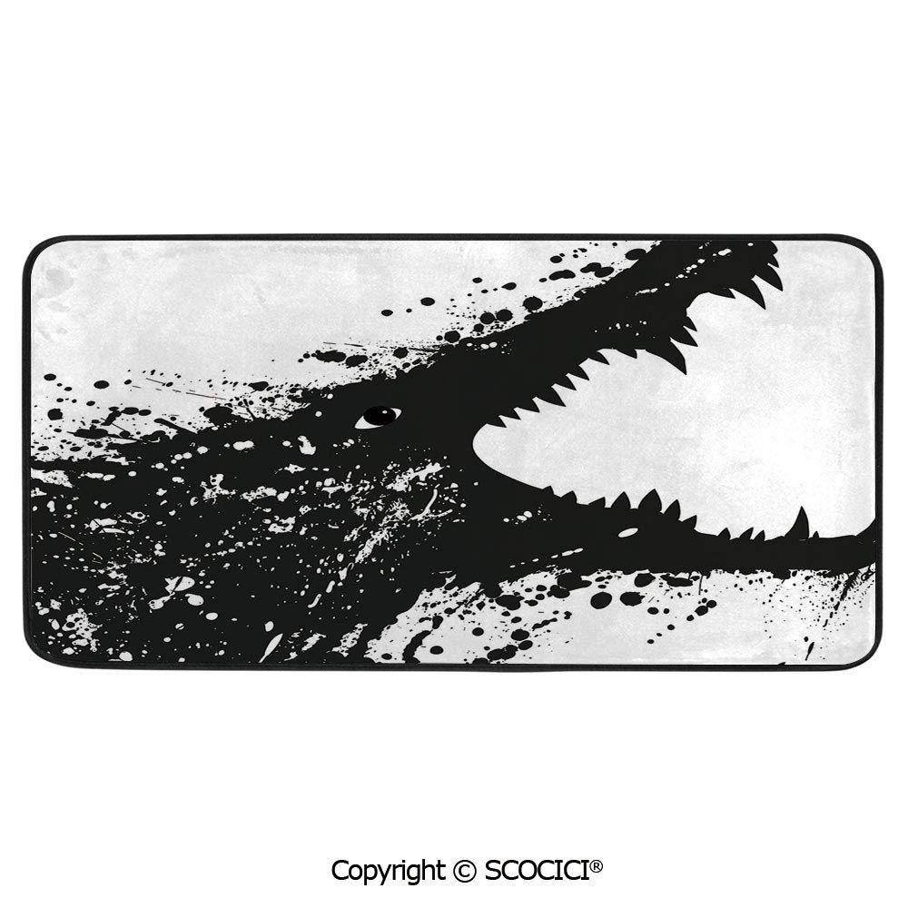 Soft Long Rug Rectangular Area mat for Bedroom Baby Room Decor Round