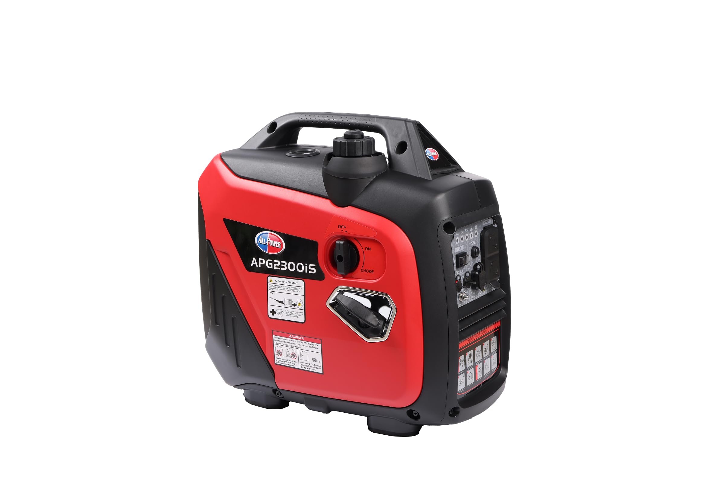 ALL-Power 2000W Peak Power Quiet Inverter Generator 62dB Low Noise 18kg Lightweight Portable Generator for Home Emergency Camping