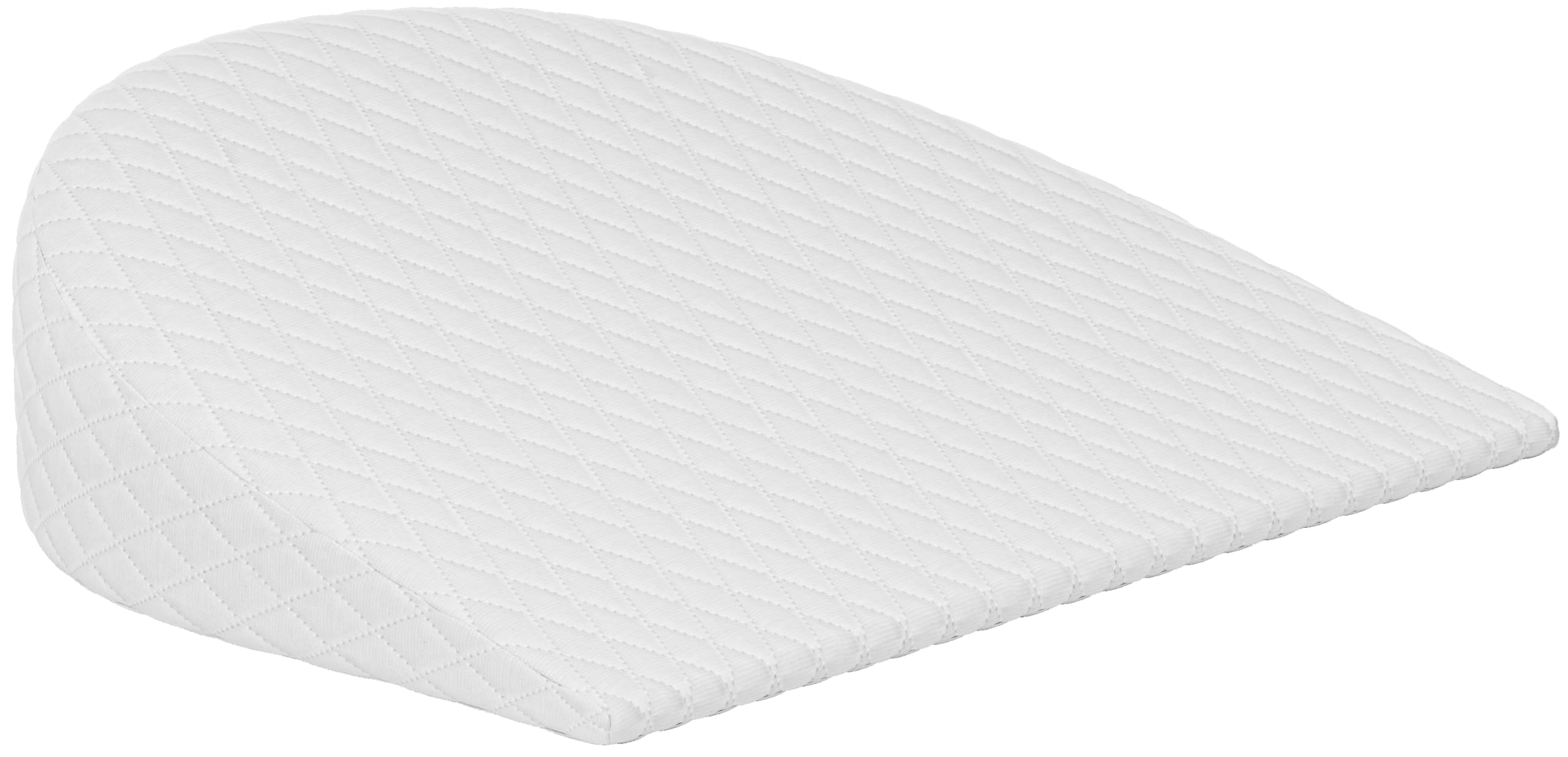 FOVERA Pregnancy Pillow for Pregnant Women | Memory Foam Maternity Pillow Wedge for Supporting Belly, Back During Pregnancy - Provides Soft-Support to The Baby Bump (White) (B07SG771NZ) Amazon Price History, Amazon Price Tracker